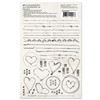 49 And Market Rub-Ons 6"X8" 2/Sheets-Stitching Essentials 01 E24067