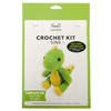 4 Pack Fabric Editions Crochet Kit-Dino 5.75"X7"X5.75" CROCHKT-DINO - 699919379347