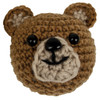 2 Pack - Fabric Editions Mini Crochet Kit-Bear 2.7"X2.7" - CRCHKTMI-WDBER 2 Pack - Fabric Editions Mini Crochet Kit-Bear 2.7"X2.7" - CRCHKTMI-WDBER