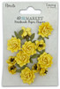 3 Pack 49 And Market Florets Paper Flowers-Canary 49FMF-40407 - 752505140407