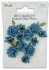 49 And Market Florets Paper Flowers-Slate 49FMF-40421 - 752505140421