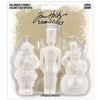 Tim Holtz Idea-Ology Salvaged Figures Large-3 Pieces - TH94361 - 040861943610