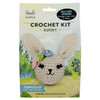 Fabric Editions Mini Crochet Kit-Bunny 4"X4.5" CRCHKTMI-WDBUN - 699919382378