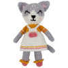 Fabric Editions Crochet Kit-Cat #2 5"X8.5"X3" CROCHKT-CAT2