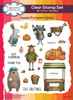 Creative Expressions Jane's Doodles Clear Stamp Set 8"X6"-Apple Pumpkin Spice CEC1049 - 5055305985588