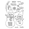Stampendous Clear Stamp Set-FransFormer Snowy Friends STP218