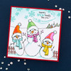 Stampendous Clear Stamp Set-FransFormer Snowy Friends STP218