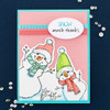 Stampendous Clear Stamp Set-FransFormer Snowy Friends STP218