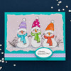 Stampendous Clear Stamp Set-FransFormer Snowy Friends STP218