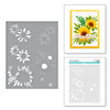 Spellbinders Stencil-Layered Sunflower STN071