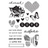 Simple Vintage Love Story Photopolymer Clear Stamps-19/Pkg VLO21420