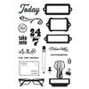 Noteworthy Photopolymer Clear Stamps-19/Pkg NTW21316