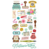 3 Pack - Noteworthy Chipboard Stickers-6"X12" - NTW21317 3 Pack - Noteworthy Chipboard Stickers-6"X12" - NTW21317