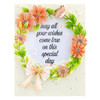 Spellbinders Etched Dies By Suzanne Hue-Garden Wreath Add-Ons S5598