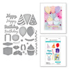 Spellbinders Etched Dies By Suzanne Hue-Birthday Wreath Add-Ons S5600