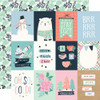 25 Pack Winter Wonder Double-Sided Cardstock 12"X12"-3X4 Elements WNW12-21212 - 810112386035