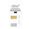 2 Pack Sweet Sugarbelle Edible Paint Powders And Mixing Spoon-Gold And Silver SBEPP340-15549 - 718813166645