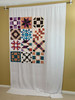 Prop-It Quilter's Design Wall Curtain 60"X108"-White 1425