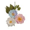 Prima Marketing Paper Flowers 10/Pkg-Enveloping Feeling, French Blue FG665685 - 655350665685