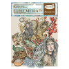 Stamperia Cardstock Ephemera Adhesive Paper Cut Outs-Songs Of The Sea Mermaids - DFLCT29 - 5993110030362