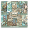 Stamperia Double-Sided Paper Pad 12"X12" 10/Pkg-Songs Of The Sea, 10 Designs/1 Each SBBL141 - 5993110030058