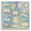 Stamperia Double-Sided Paper Pad 12"X12" 10/Pkg-Songs Of The Sea, 10 Designs/1 Each - SBBL141