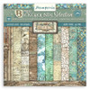 Stamperia Backgrounds Double-Sided Paper Pad 12"X12" 10/Pkg-Songs Of The Sea, 10 Designs/1 Each SBBL142 - 5993110030065