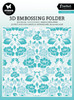 Studio Light Essentials Embossing Folder-Nr. 17, Flower Pattern LESEMB17 - 8713943146019