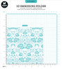 Studio Light Essentials Embossing Folder-Nr. 17, Flower Pattern LESEMB17