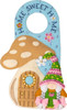 Bucilla Felt Door Hanger Applique Kit Set Of 2-Springtime Gnomes 89667E