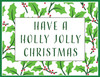 Crafter's Workshop Layered Card Stencil 8.5"X11"-A2 Layered Holly Background TCW8.5-6053
