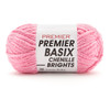 Premier Basix Chenille Brights Yarn-Bubblegum - 2126-20 - 840166828786