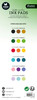 Studio Light Water-Reactive Ink Pads 3/Pkg-Nr. 13, Greens - ESINKP13