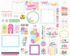 3 Pack - Echo Park Cardstock Ephemera 34/Pkg-Frames & Tags, Make A Wish Birthday Girl - WG349025 3 Pack - Echo Park Cardstock Ephemera 34/Pkg-Frames & Tags, Make A Wish Birthday Girl - WG349025