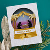 Spellbinders Etched Dies By Simon Hurley-Nativity Scene, Snow Globes S41323