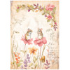 6 Pack Stamperia Assorted Rice Paper A4 6/Sheets-Woodland DFSA4XWL