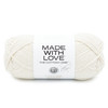 3 Pack Lion Brand Tom Daley The Cottony One Yarn-Lychee White 3040-098 - 023032129143