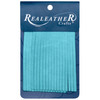 3 Pack Realeather Crafts Deerskin Fringe 2"X3" 2/Pkg Carded-Turquoise SF0203-0439 - 870192008265