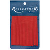 3 Pack - Realeather(R) Crafts Deerskin Fringe 2"x3" 2/Pkg-Red - SF0203-0410 - 870192008258