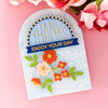 Spellbinders Clear Stamp Set From The Kaleidoscope Arch-Kaleidoscope Arch Sentiments STP208