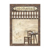 Stamperia Assorted Rice Paper Backgrounds A6 8/Sheets-Coffee And Chocolate FSAK6012