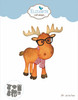 Elizabeth Craft Metal Dies-Liam The Moose, The Great Outdoors EC2094 - 810003538451