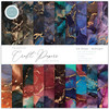 Craft Consortium Double-Sided Paper Pad 8"X8" 30/Pkg-Ink Drops Midnight, 20 Designs EPAD029E - 5060921931970