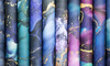 Craft Consortium Double-Sided Paper Pad 6"X6" 40/Pkg-Ink Drops Midnight, 20 Designs EPAD029B