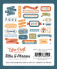 3 Pack Echo Park Cardstock Ephemera 33/Pkg-Titles & Phrases, Summer Vibes SV365032