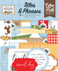 3 Pack - Echo Park Cardstock Ephemera 33/Pkg-Titles & Phrases, Winnie The Pooh - TP363032 - 691835404493