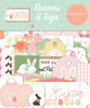 3 Pack - Carta Bella Cardstock Ephemera 33/Pkg-Frames & Tags, Here Comes Easter - CE351025 - 691835346090