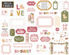 3 Pack Echo Park Cardstock Ephemera 33/Pkg-Frames & Tags, Special Delivery Baby Gir DG354025