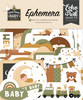 3 Pack Echo Park Cardstock Ephemera 33/Pkg-Icons, Special Delivery Baby DY355024 - 691835353890