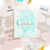 Pinkfresh Studio Press Plate-Deco Sentiment Backdrop PF216523